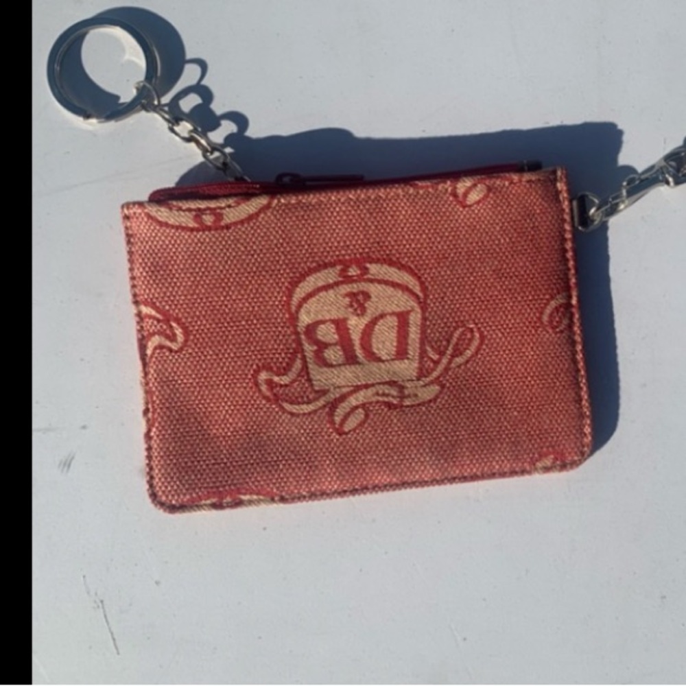 Dooney & Bourke Red Key & Card Holder